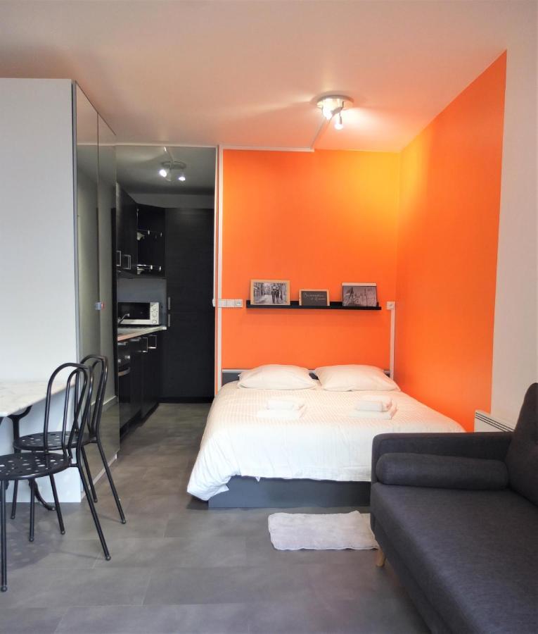 Studio tout équipé - 300m gare Rouen Esterno foto